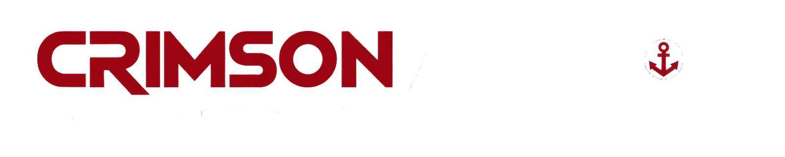 Crimson Anchor Interactive · Light · for dark backgrounds